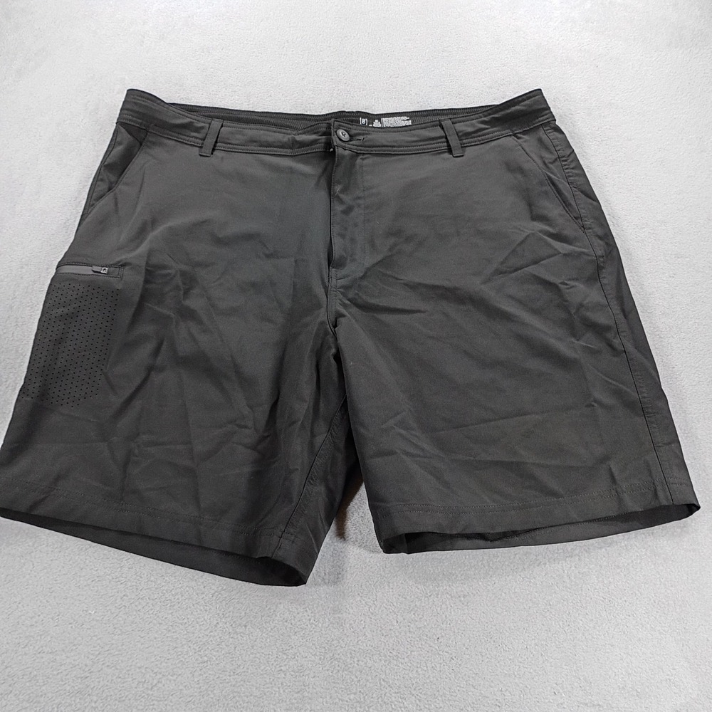 George Mens Performance Shorts Black 40 Zippered Utility Pocket